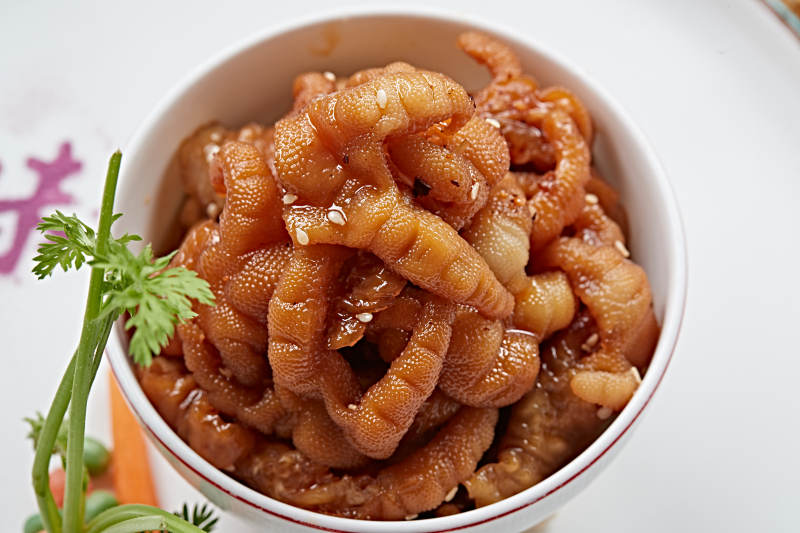 卤味脱骨凤爪图片