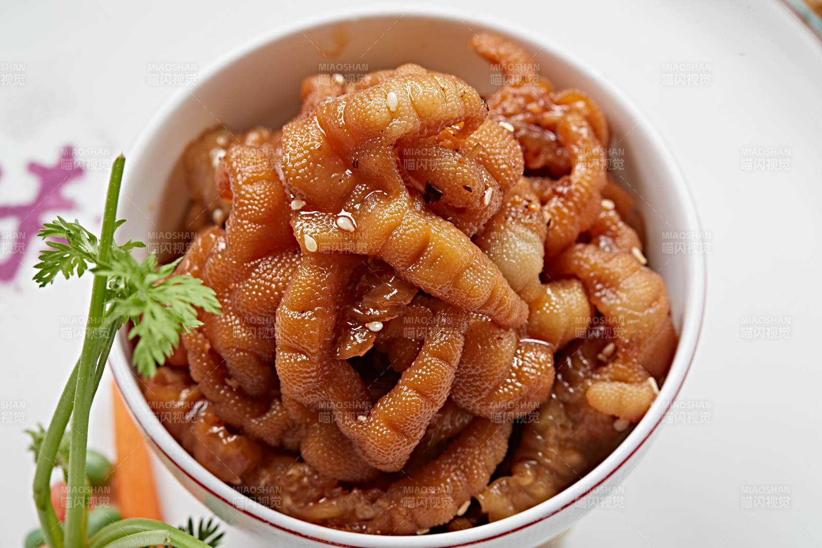 卤味脱骨凤爪图片