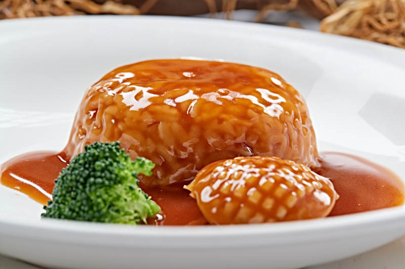 鲍鱼鲍汁捞饭图片