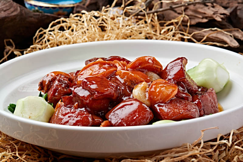 鲍鱼红烧肉图片