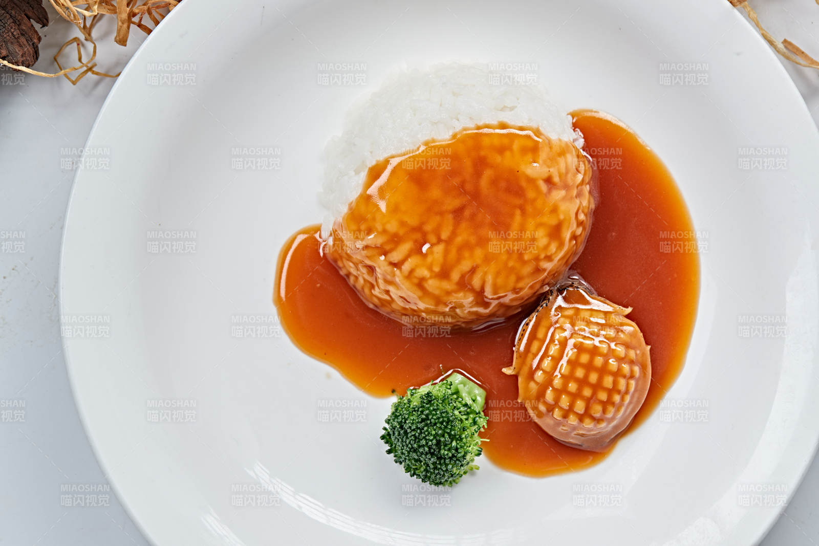 鲍鱼鲍汁捞饭图片