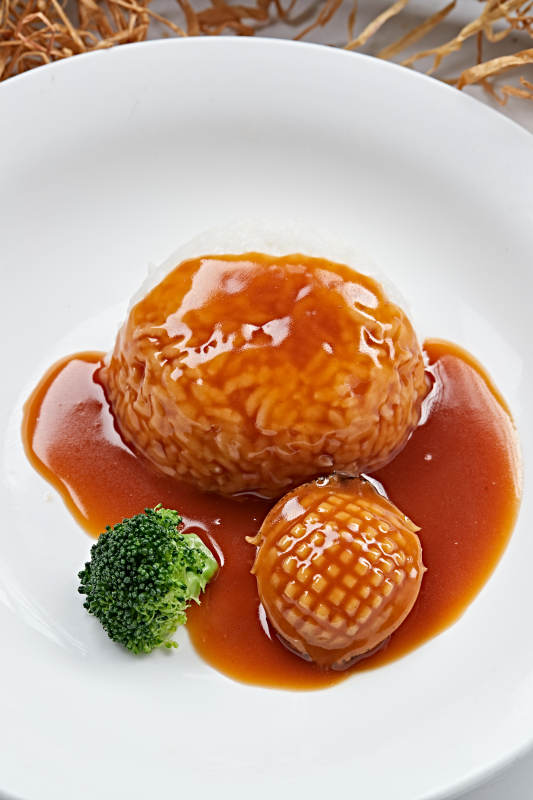 鲍鱼鲍汁捞饭图片