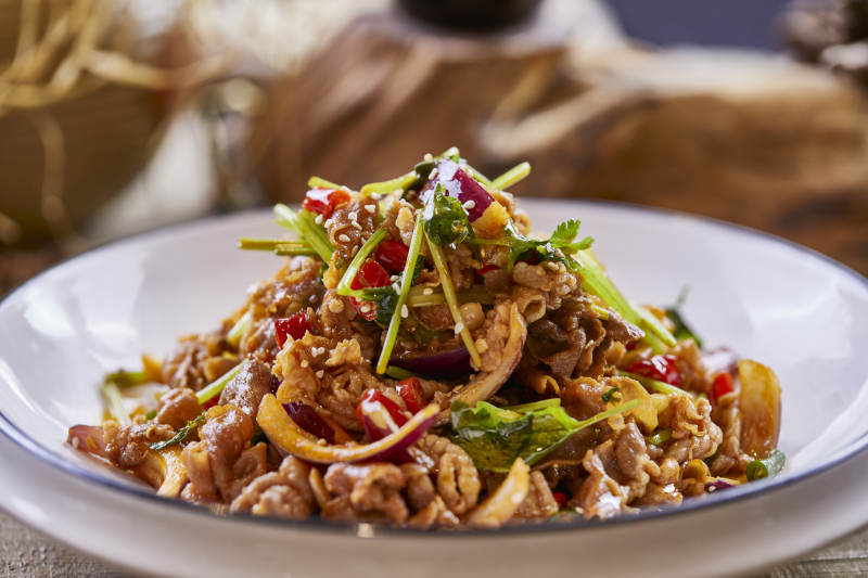 湘味小炒山羊肉图片