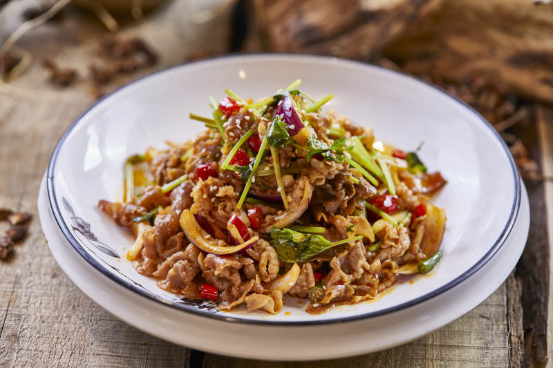 湘味小炒山羊肉图片