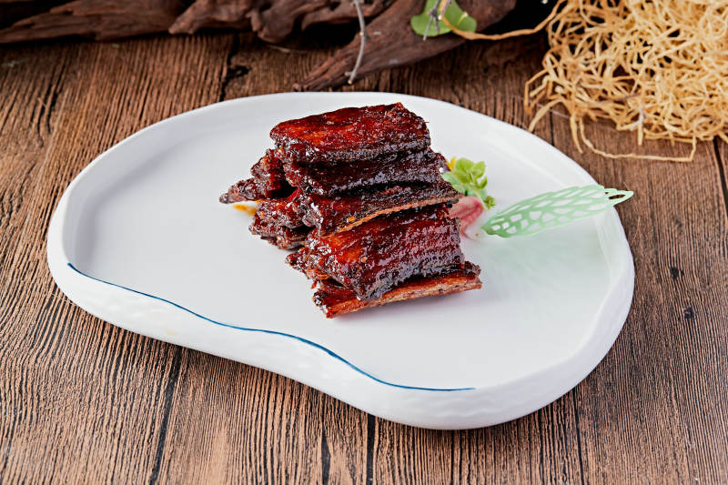 美味烟熏带鱼段图片