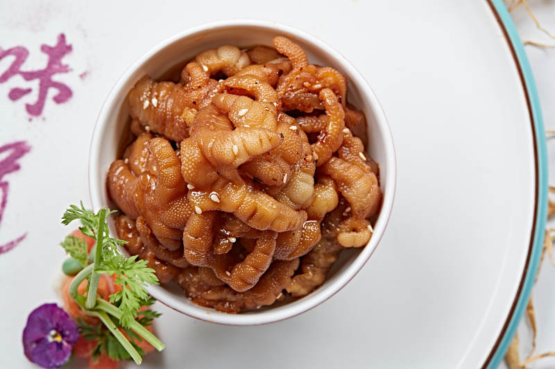 卤味脱骨凤爪图片