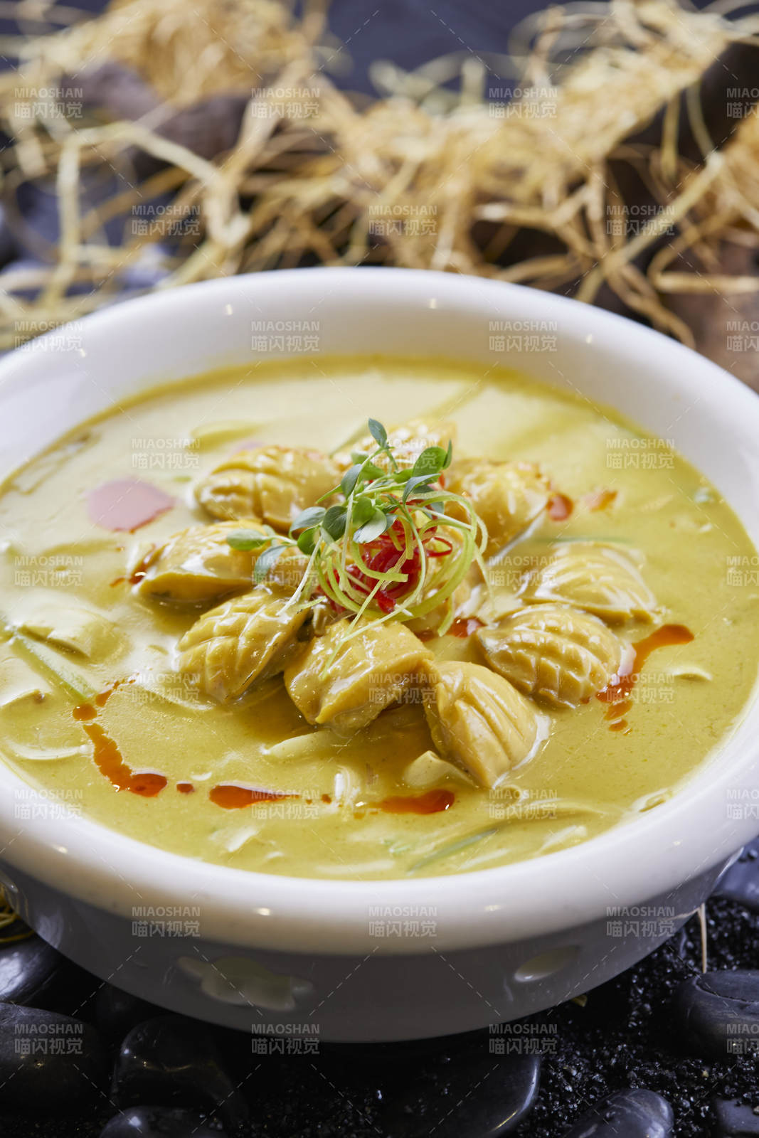 咖喱焖鲍鱼印度咖喱图片