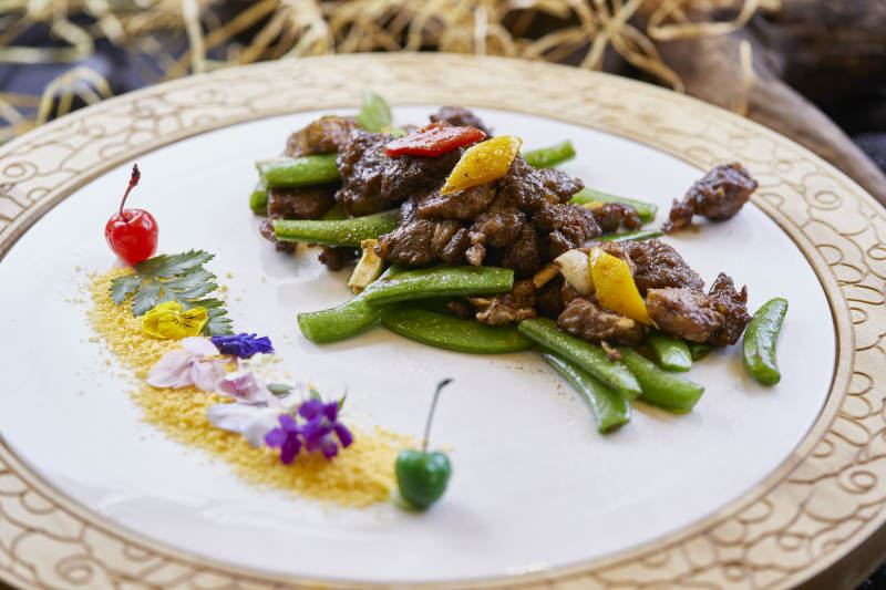 蜜豆XO酱爆牛里脊图片