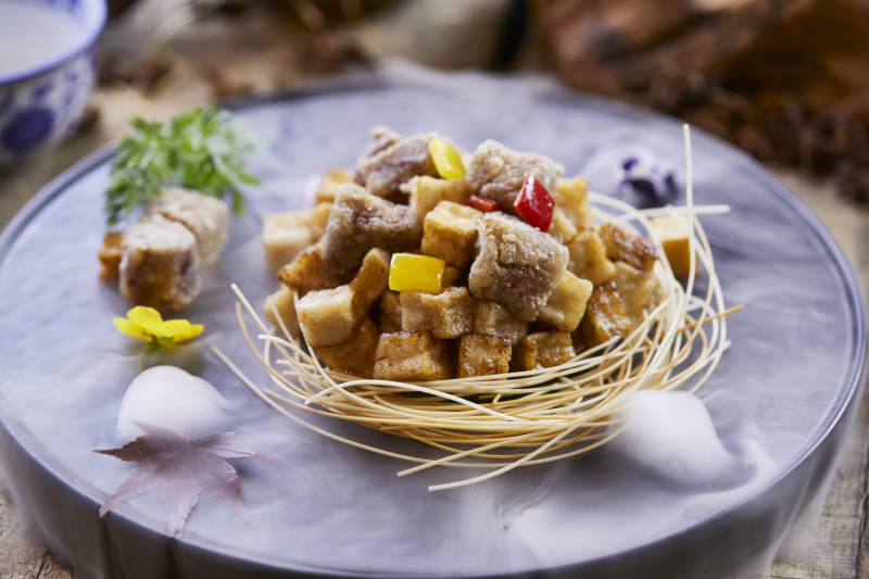 酱爆鹅肝杏鲍菇图片