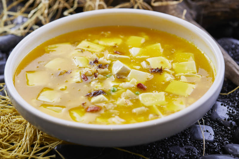 蟹黄酿豆腐图片