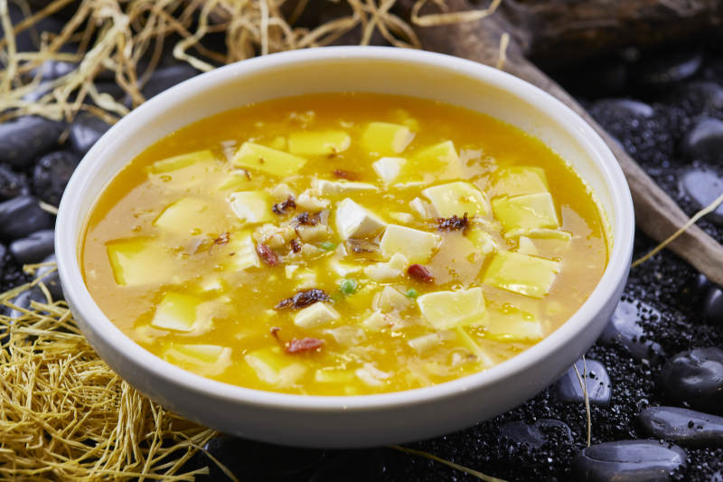 蟹黄酿豆腐图片