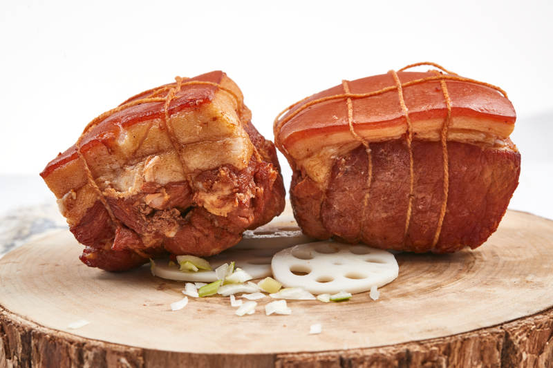 柴沟堡熏肉烟熏五花肉图片