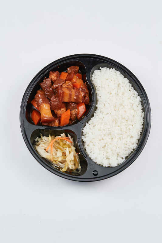 外卖简餐盒饭图片