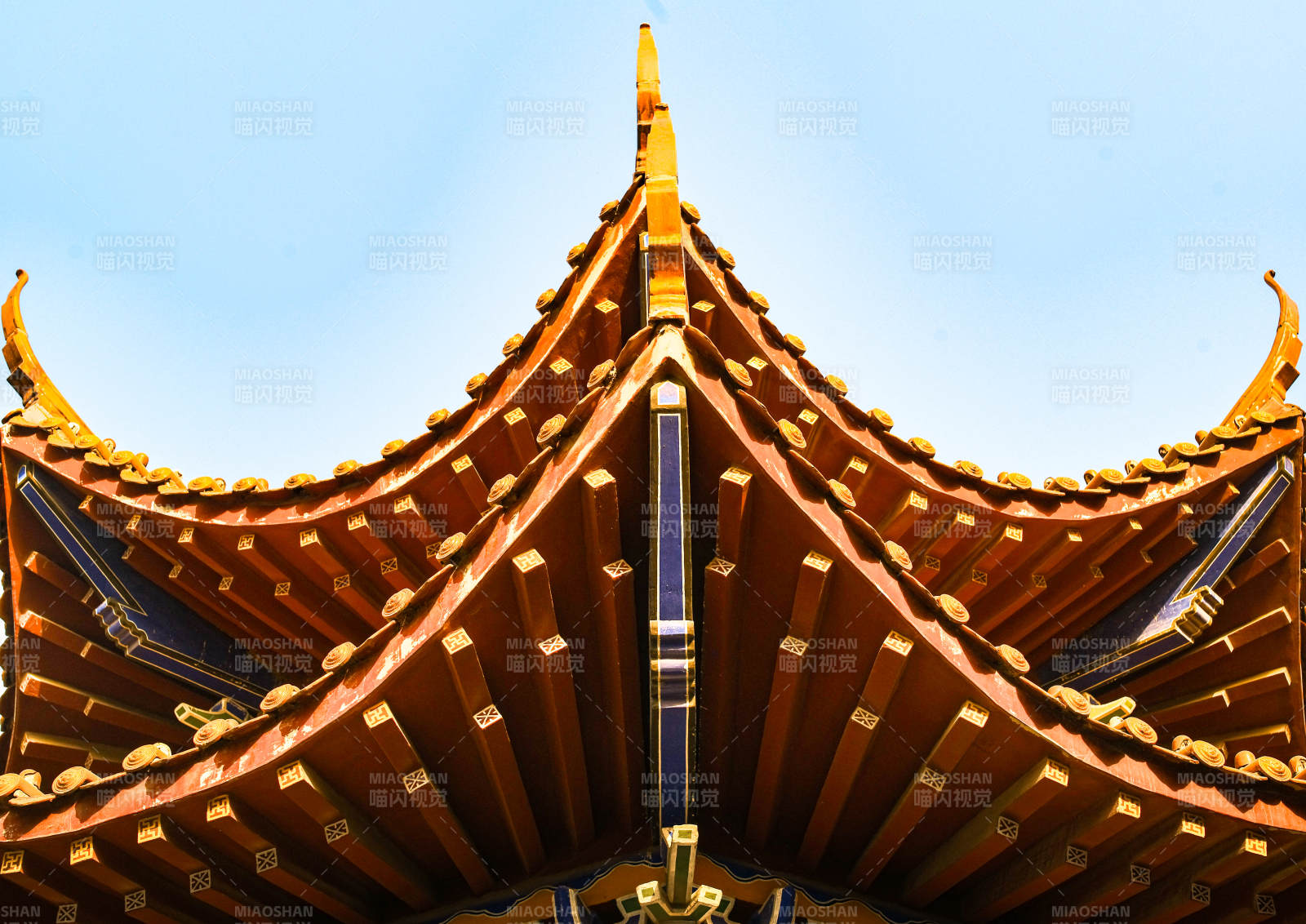 大悲禅寺—飞檐翘角古建筑图片