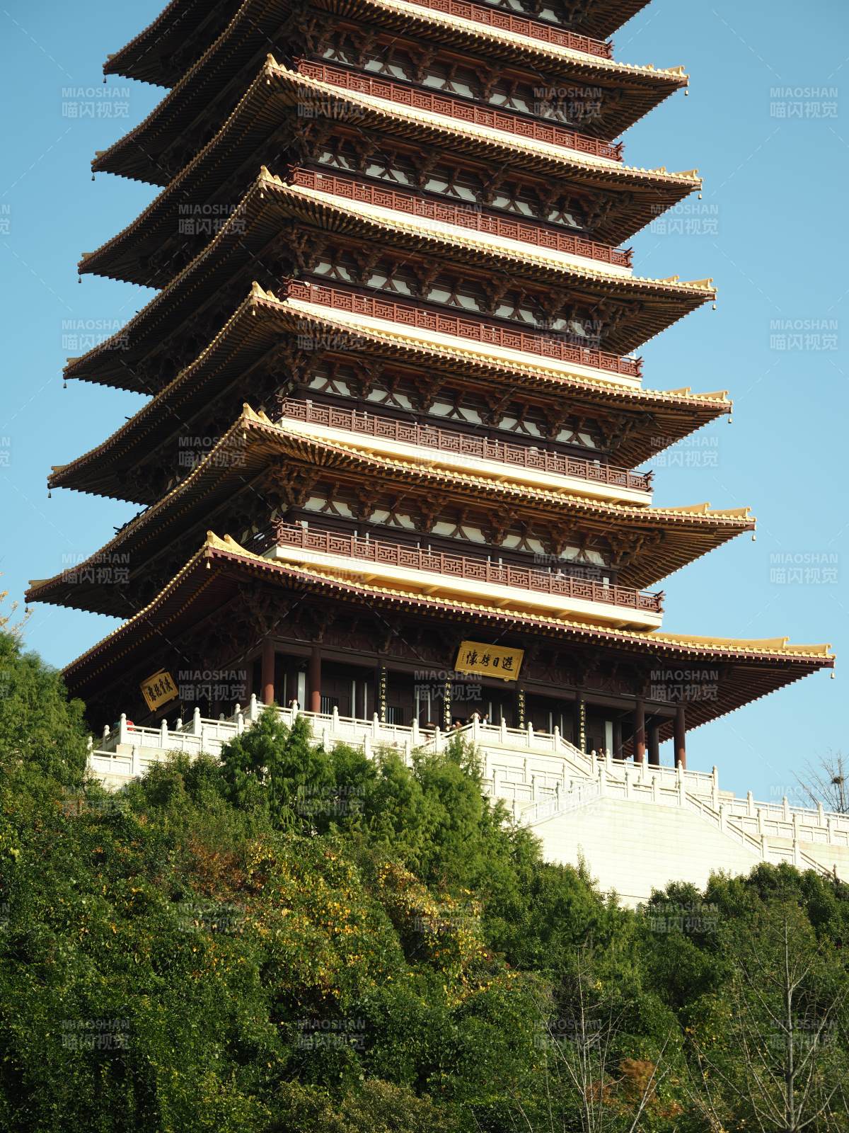 牛首山佛顶塔图片