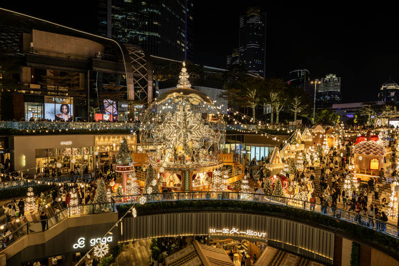 夜市灯火辉煌图片