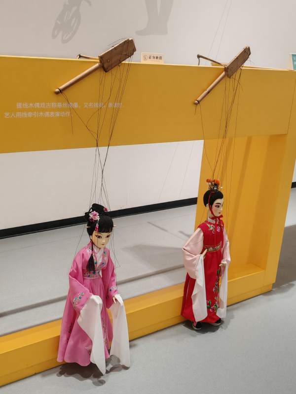木偶戏表演图片