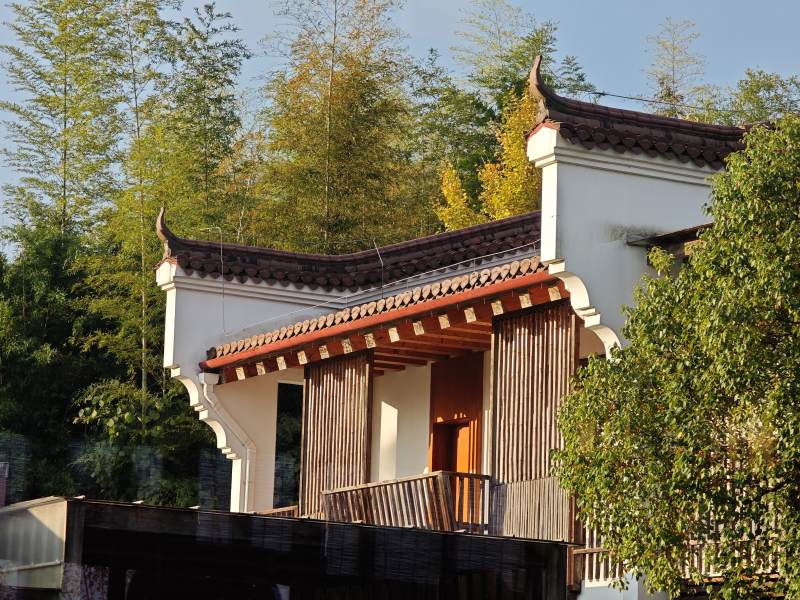 江南水乡小屋图片