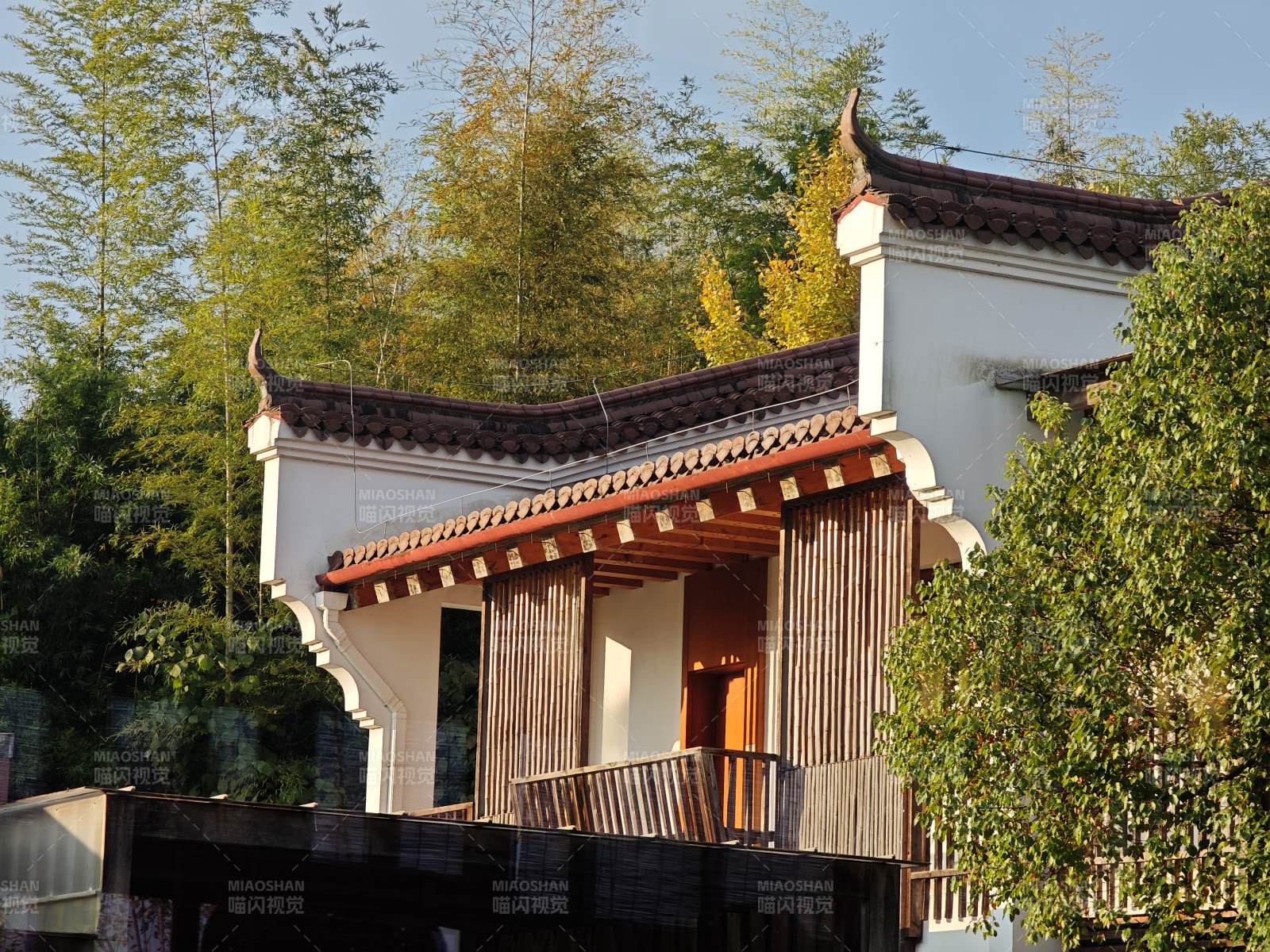 江南水乡小屋图片