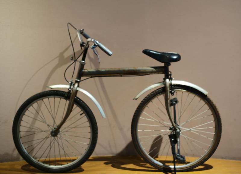 复古自行车展示图片