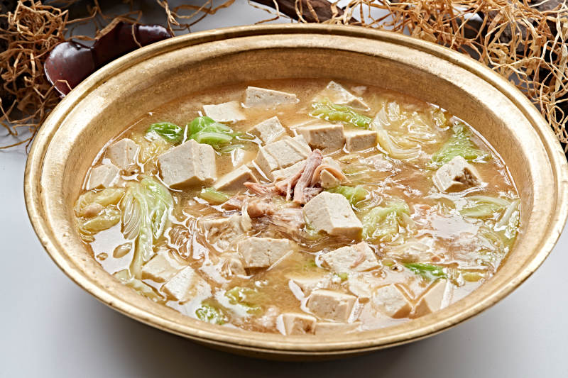 通过猪肉白菜炖豆腐图片