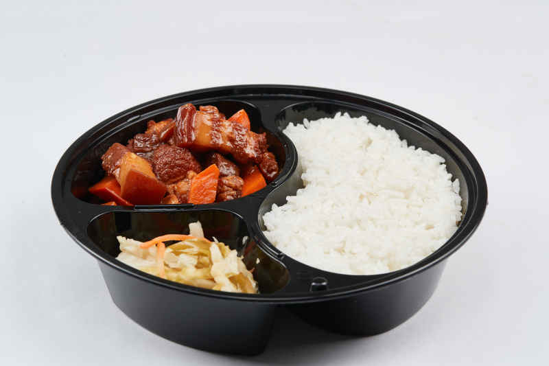 外卖简餐盒饭图片