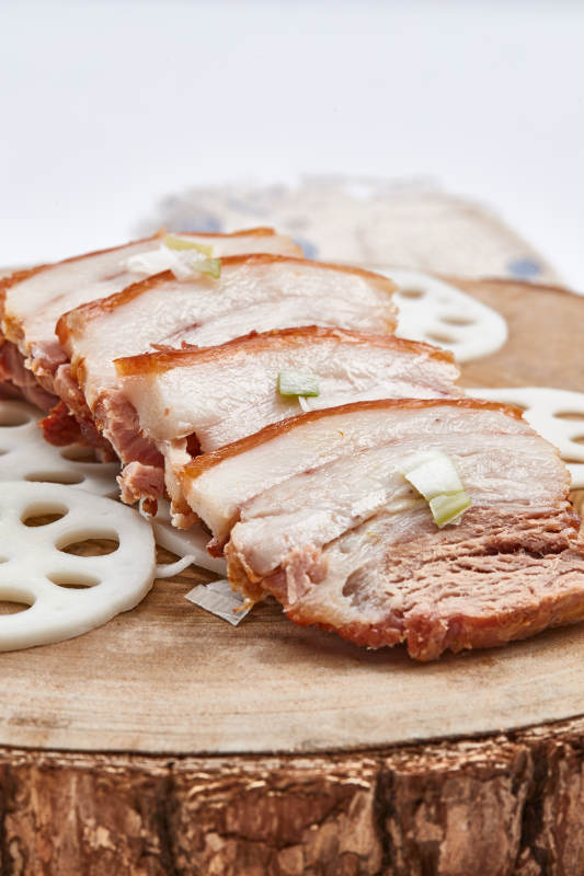 柴沟堡熏肉烟熏五花肉图片