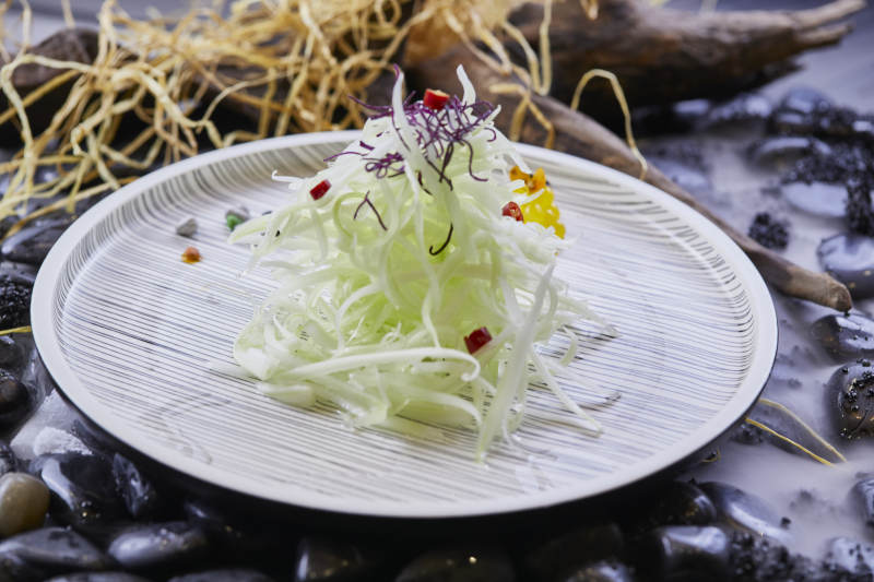 凉拌西芹丝图片