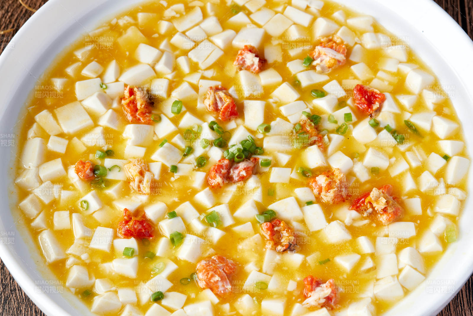 浓汤蟹黄焗豆腐图片