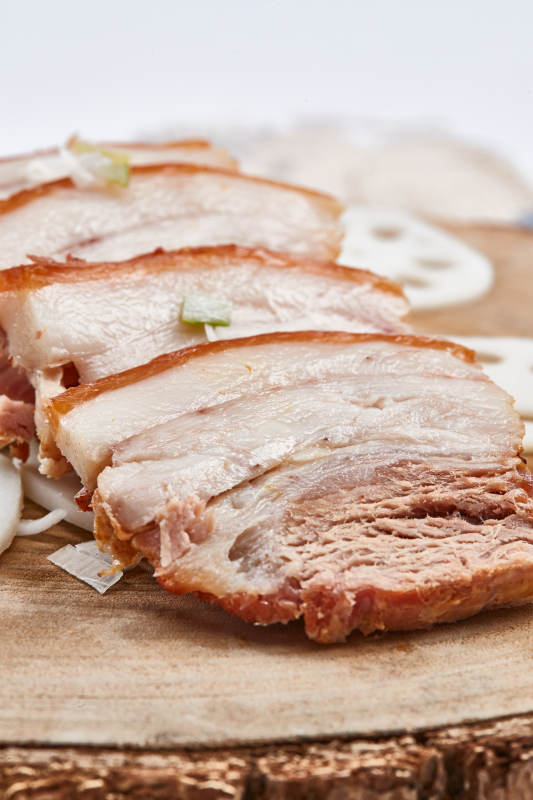 柴沟堡熏肉烟熏五花肉图片