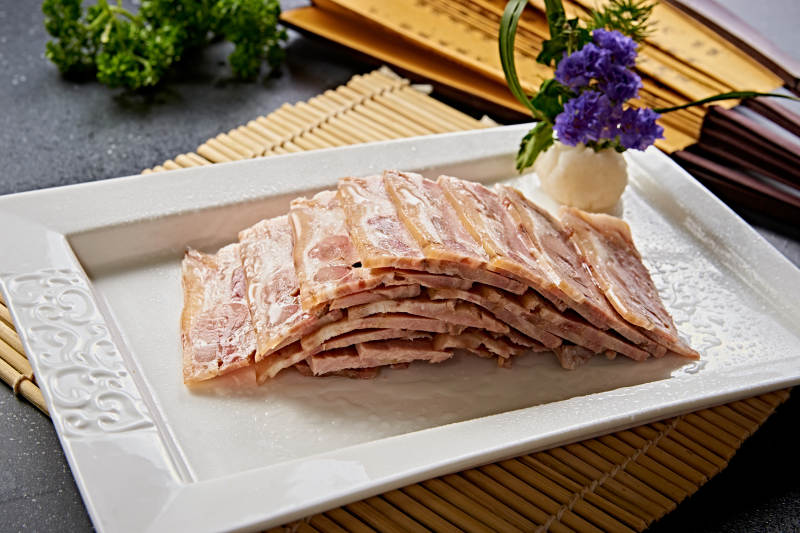 五香压肘花切片图片