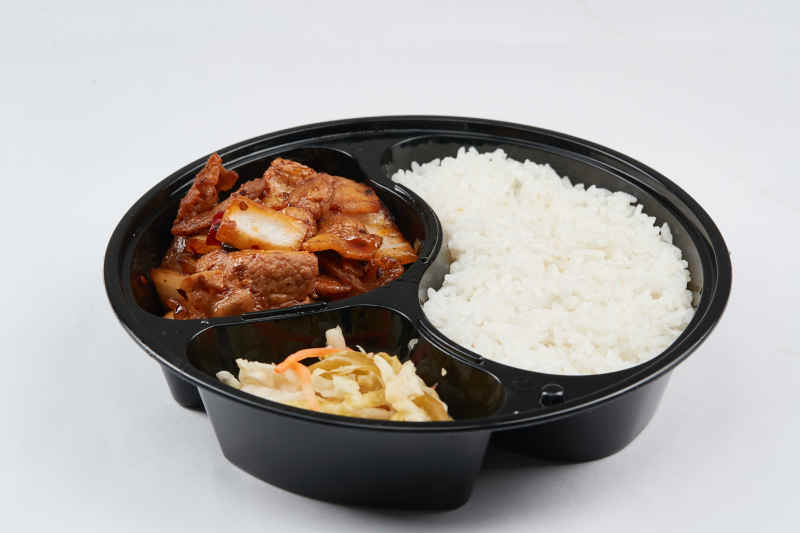 外卖简餐盒饭图片
