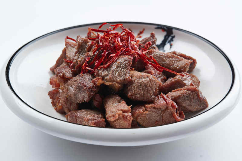 半成品菜辣椒丝牛腩图片