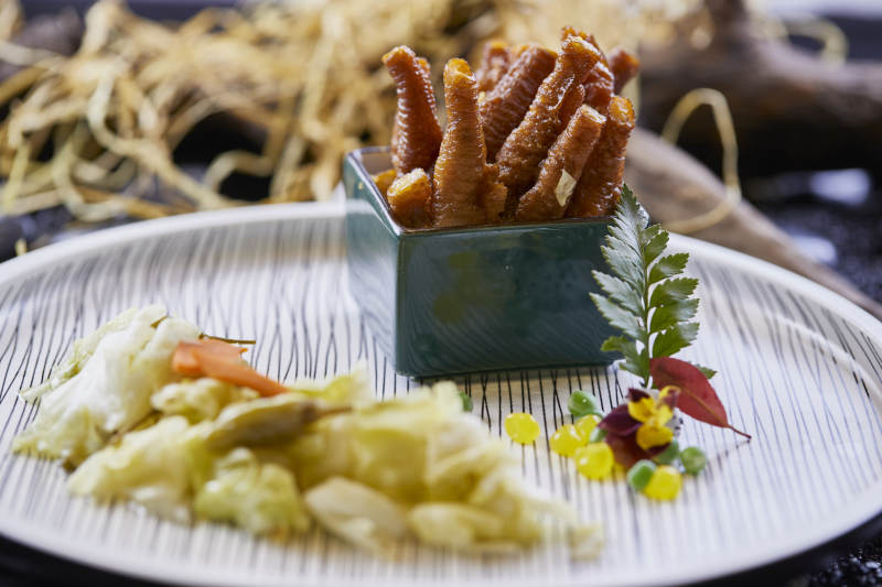 虎皮凤爪老虎菜图片