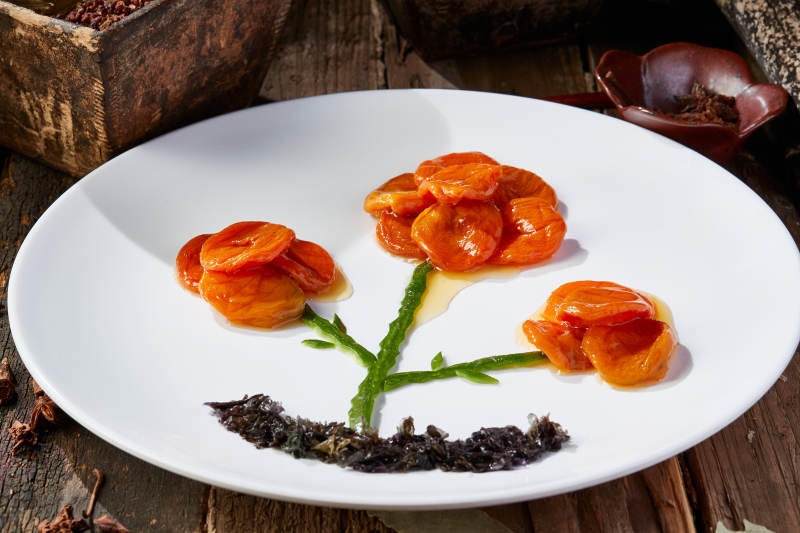 杏脯地皮菜果脯野菜图片