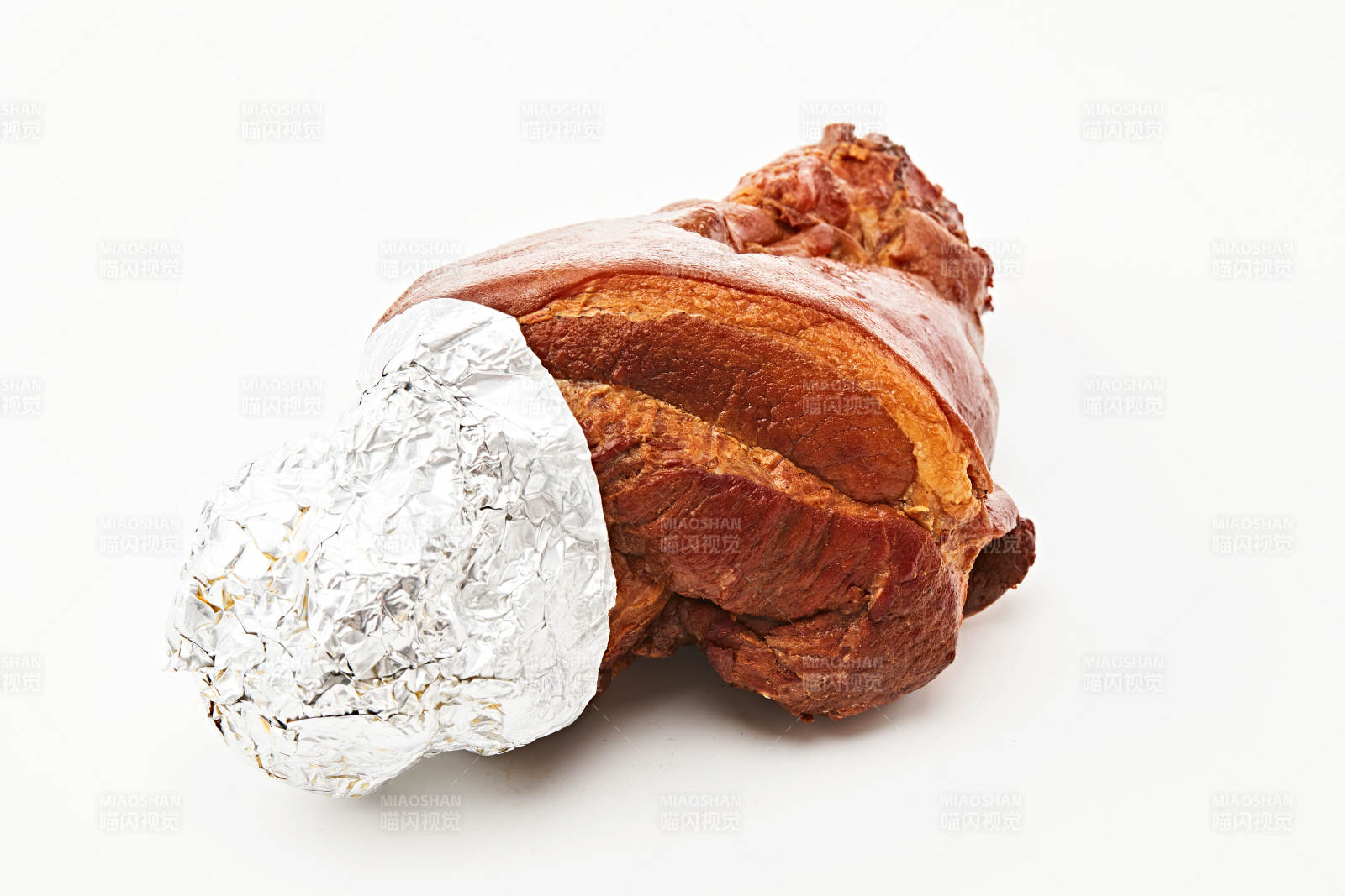 古法烟熏大猪肘肘子图片