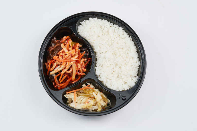 外卖简餐盒饭图片