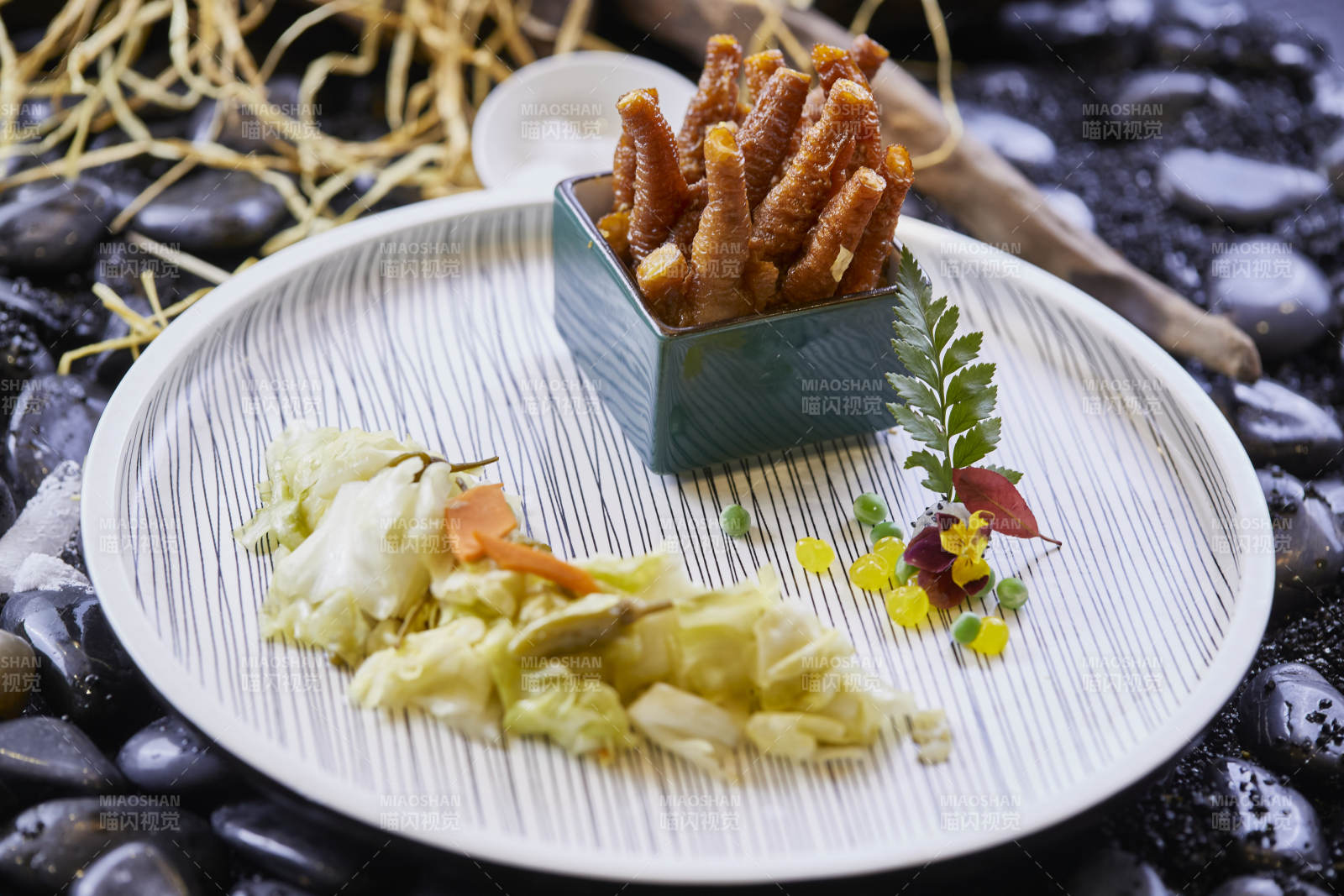 虎皮凤爪老虎菜图片