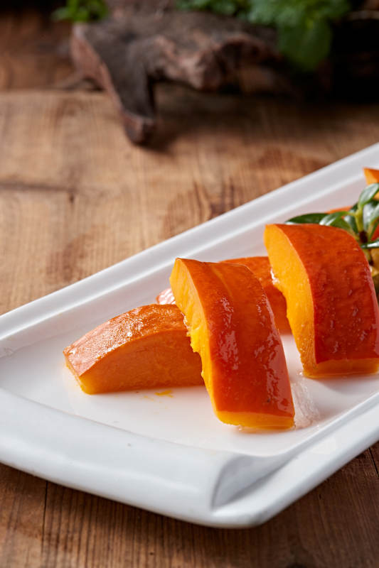 蜂蜜焗南瓜图片