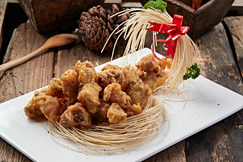 金牌蒜香骨图片