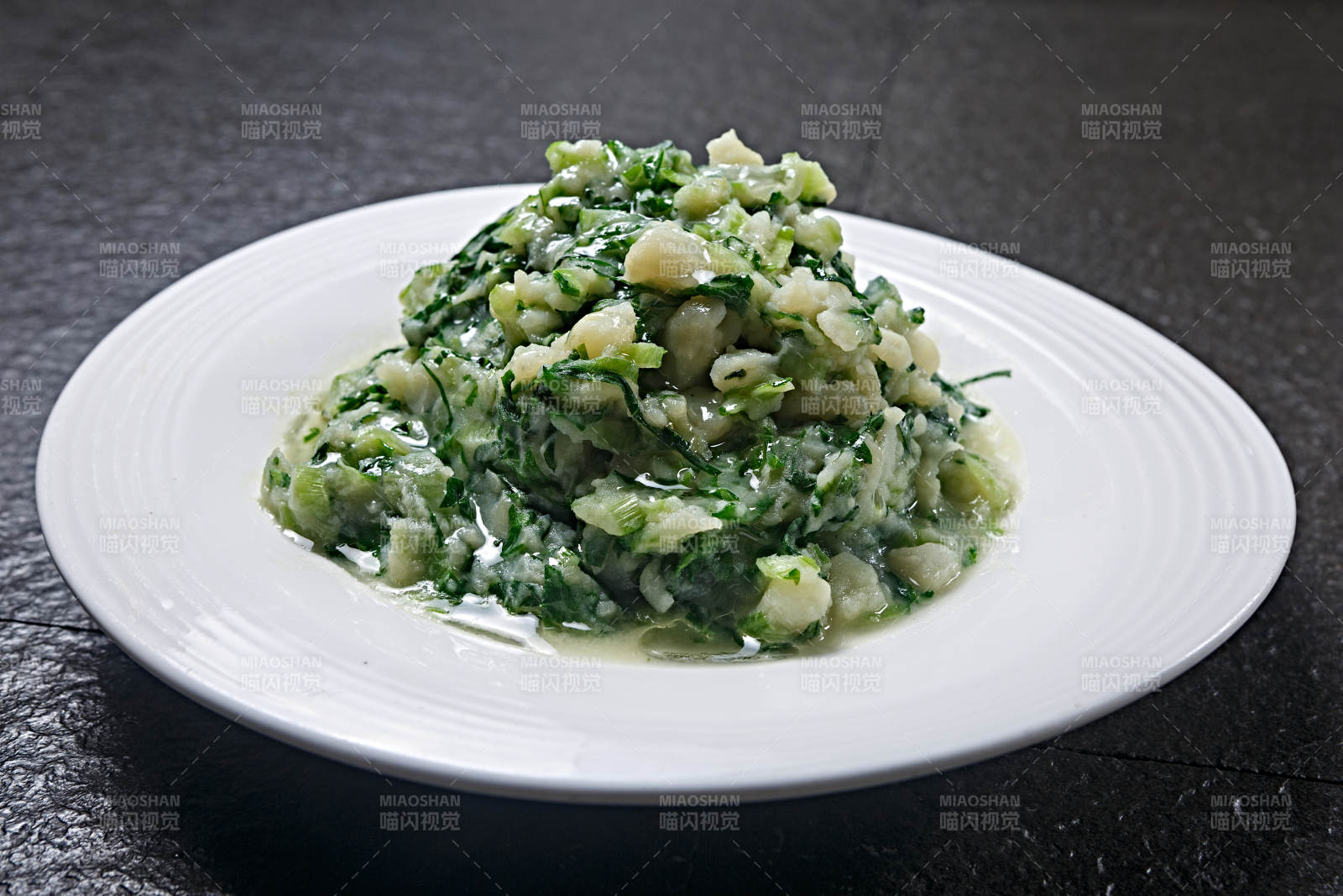 小白菜熬土豆图片