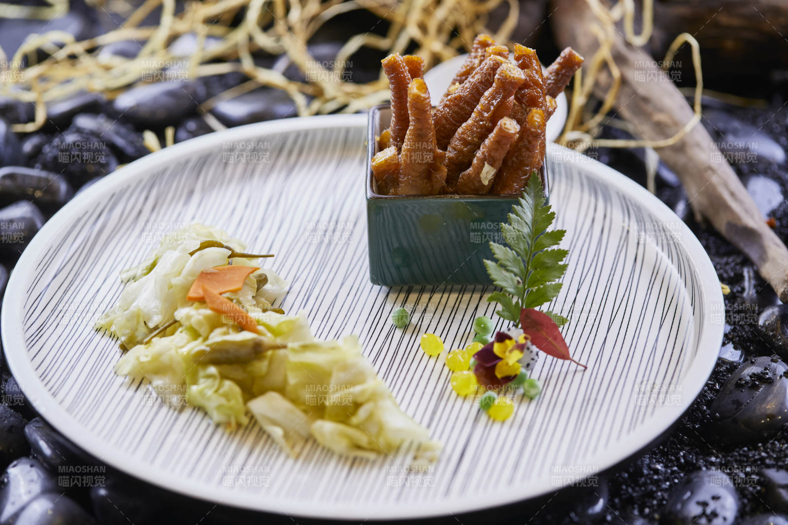 虎皮凤爪老虎菜图片