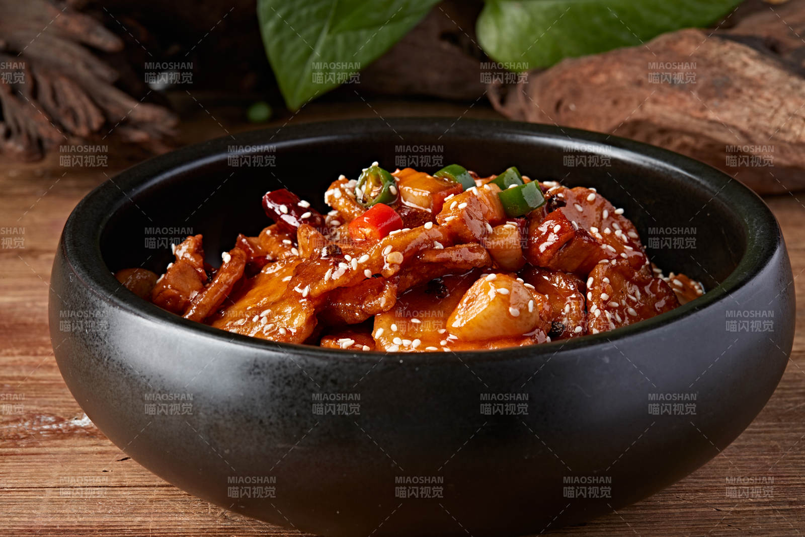 杏鲍菇酱爆牛仔骨图片