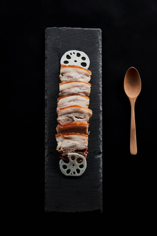 柴沟堡熏肉烟熏五花肉图片