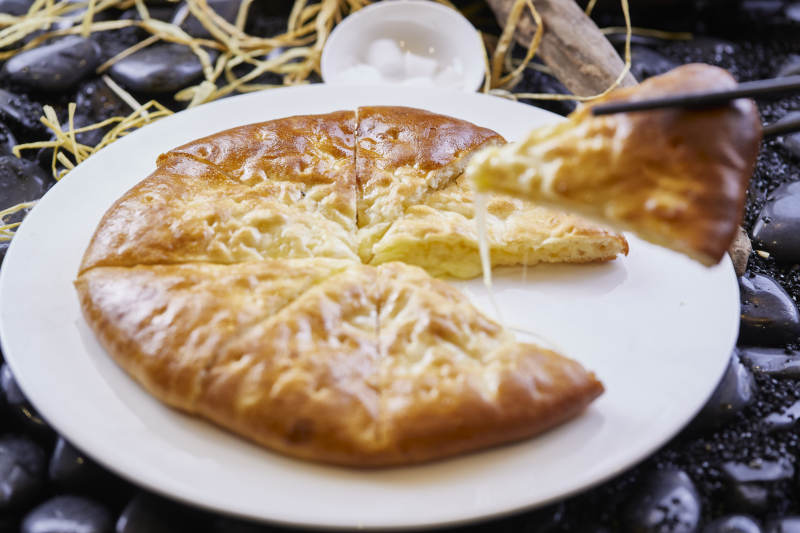 香烤芝士土豆饼图片