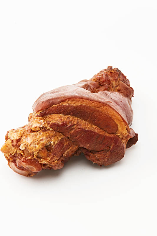 古法烟熏大猪肘肘子图片