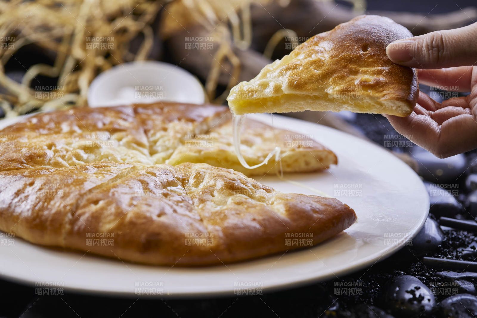 香烤芝士土豆饼图片