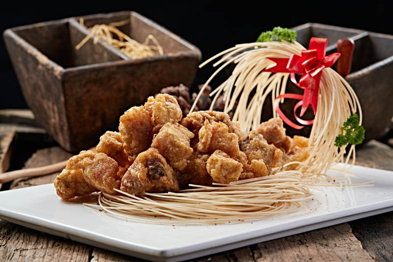 金牌蒜香骨图片