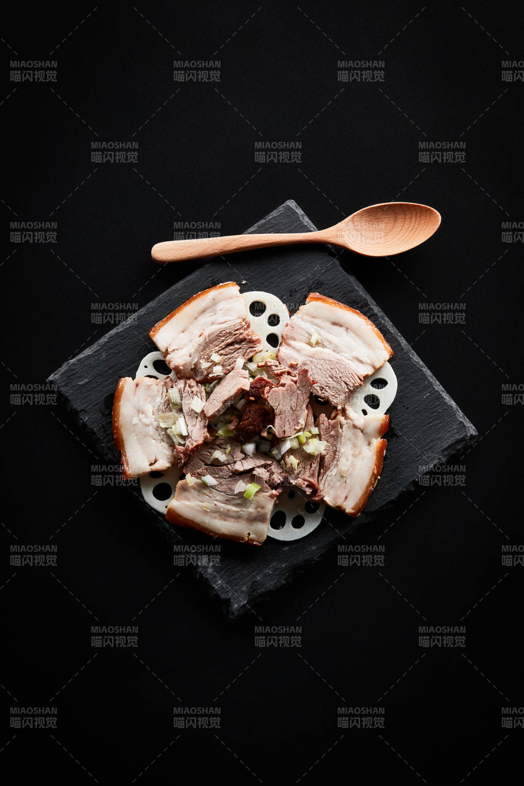 柴沟堡熏肉烟熏五花肉图片