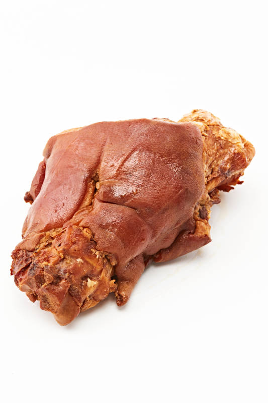 古法烟熏大猪肘肘子图片